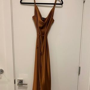 Whitefox midi slip dress